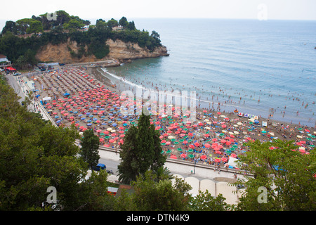 Mala Plaza (small beach), Ulcinj, Montenegro Stock Photo