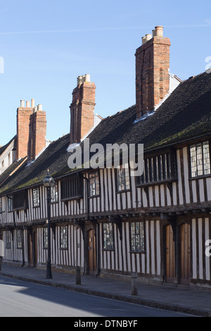 Church Street, Stratford-upon-Avon, Warwickshire. UK Stock Photo