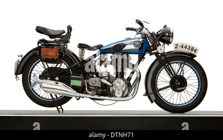 1935 NSU Single OHC Twin Port motorcycle Stock Photo