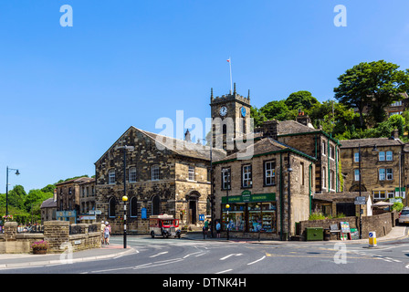 Towngate in the town centre, Holmfirth, West Yorkshire, England, UK Stock Photo