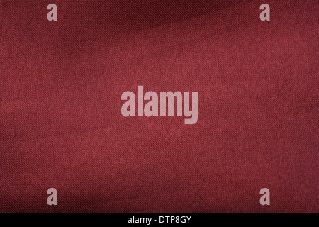 Red dark cloth cotton fabric texture background design Stock Photo