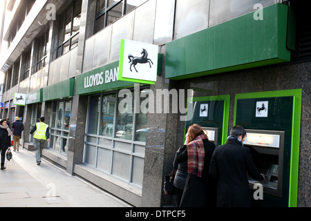 lloyds bank cheapside branch london ec2 london uk 2014 Stock Photo