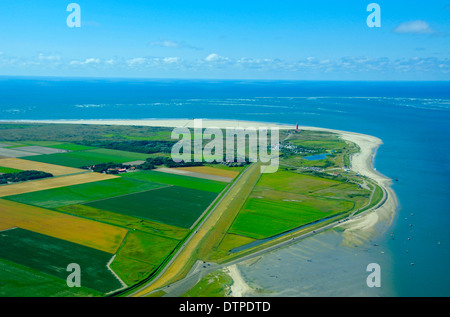 North cap of Texel, Island of Texel, Netherlands Stock Photo