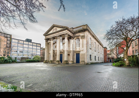 The Parish Church of Saint George, Belfast, more commonly known as St. George's Church, Belfast. Stock Photo