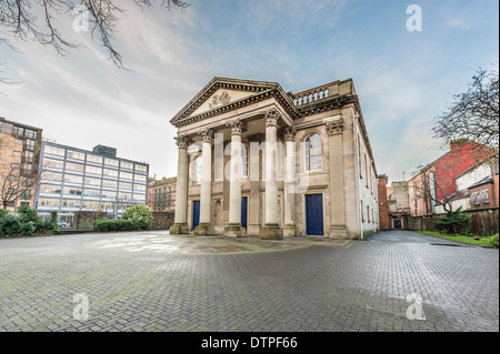 The Parish Church of Saint George, Belfast, more commonly known as St. George's Church, Belfast. Stock Photo