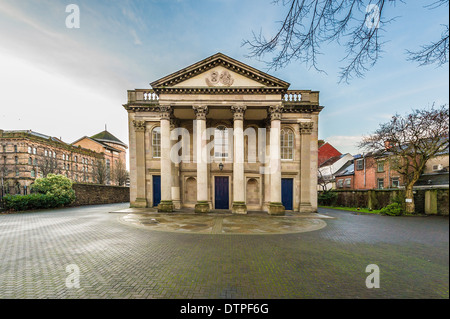 The Parish Church of Saint George, Belfast, more commonly known as St. George's Church, Belfast. Stock Photo