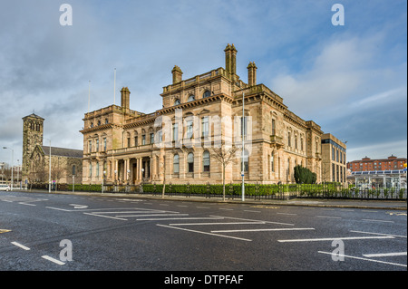 belfast commissioners harbour office corporation square alamy