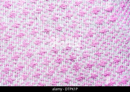 woolen fabric with color blotches Stock Photo