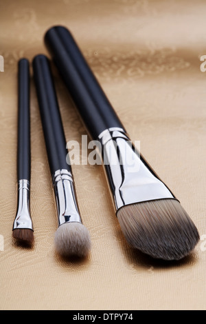 professional makeup brushes Stock Photo
