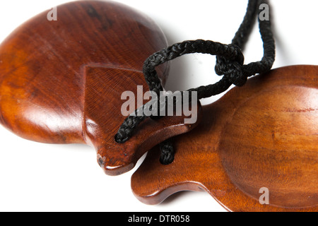 Spanish castañuelas castanets percussion instrument used in flamenco sevillanas dance in