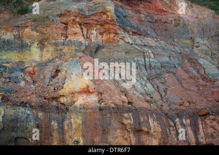 part abstract color rock stone background Stock Photo