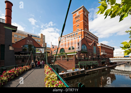 Brindley Place Birmingham West Midlands England UK Stock Photo