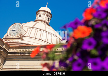 Old courthouse in Lincoln, Logan County, Illinois, United States Stock Photo