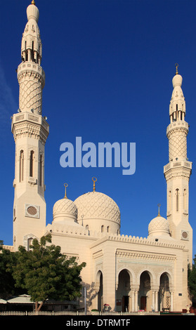 United Arab Emirates, Dubai, Jumeirah Mosque, Stock Photo