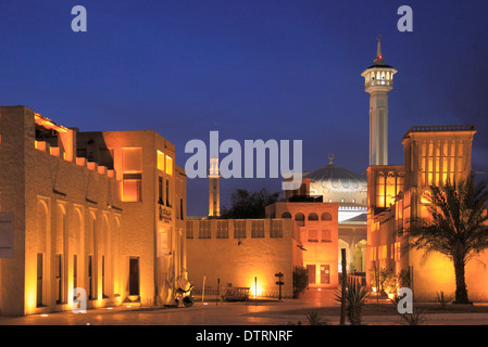 United Arab Emirates, Dubai, Bastakia Quarter, Ruler's Court, Stock Photo