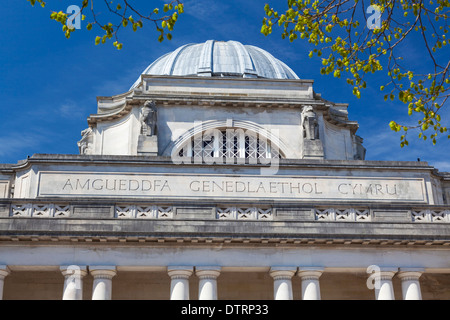 National Museum Of Wales, Cathays Park, Cardiff Wales UK. Stock Photo
