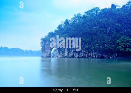 elephant trunk hill in guilin Stock Photo