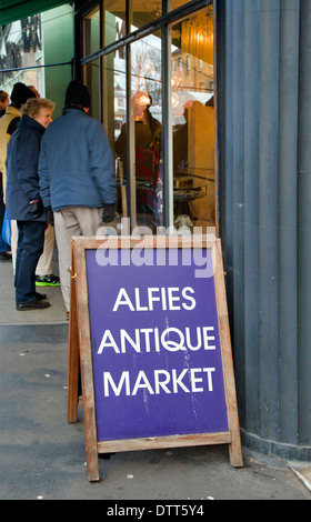 Alfies Antique Supermarket, Church Street, London NW8, England, UK Stock Photo