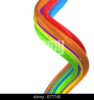 Abstract colorful background with computer cables Stock Photo - Alamy