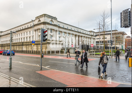 Royal Courts of Justice, Belfast, Northern Ireland Stock Photo