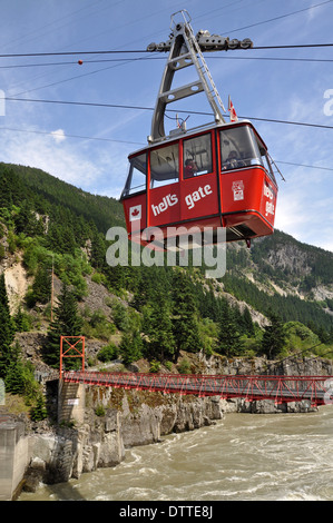 Hell's Gate Airtram, Fraser Canyon, British Columbia, Canada Stock Photo