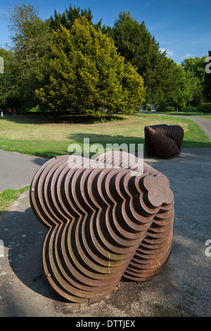 Sandford Park in the summer, Cheltenham, Gloucestershire, UK Stock Photo