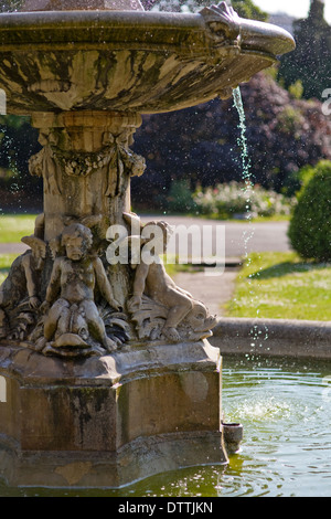 Sandford Park in the summer, Cheltenham, Gloucestershire, UK Stock Photo