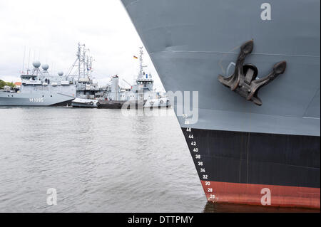 Military Port In Kiel, Germany Stock Photo