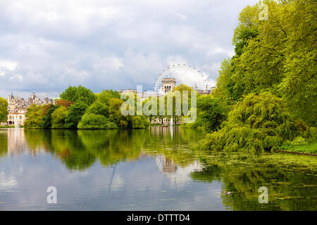 St. James Park in London Stock Photo