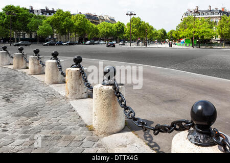 Streets in Paris Stock Photo