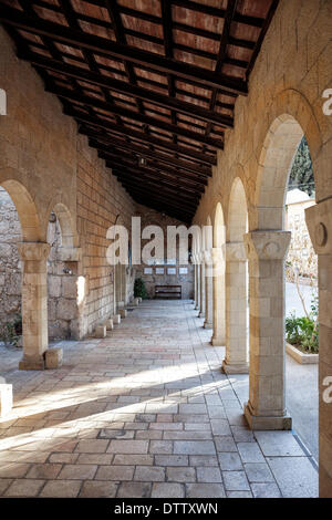 The Church of the Visitation in Ein Karem Stock Photo