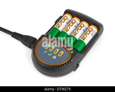 Battery charger Stock Photo