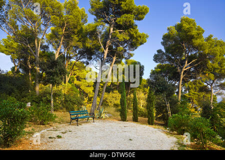 Park at Split, Croatia Stock Photo