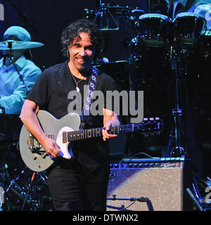 Texas, USA. 23rd Feb, 2014. John Oates of Hall & Oates performs in concert at ACL Live at Moody Theater on February 23, 2014 in Austin, Texas - USA Credit:  Manuel Nauta/NurPhoto/ZUMAPRESS.com/Alamy Live News Stock Photo