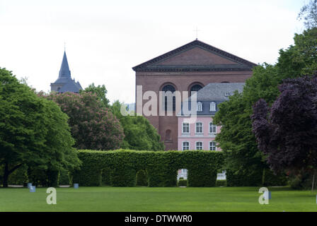 Roman Constantine Basilica in Trier, Germany Stock Photo