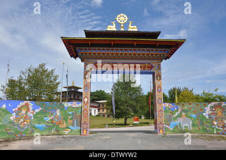 temple of a thousand buddhas,france Stock Photo