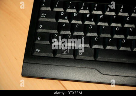 Keyboard closeup Stock Photo