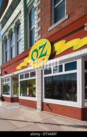 USA, Kansas, Wamego, The Oz Museum, dedicated to the film, Wizard of Oz exterior Stock Photo