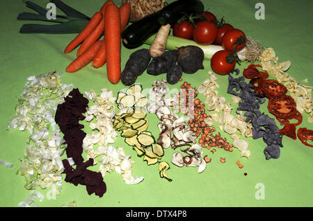 dried vegetables Stock Photo
