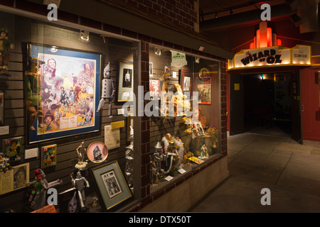 USA, Kansas, Wamego, The Oz Museum, dedicated to the film, Wizard of Oz interior Stock Photo