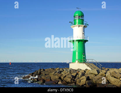 Lighthouse at the Coast Stock Photo