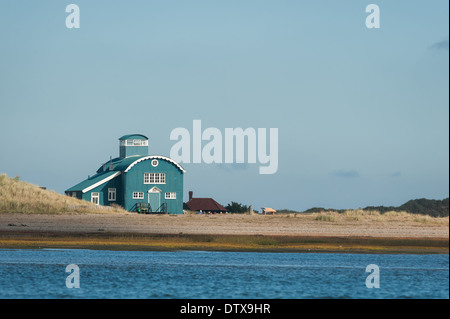 The old lifeboat station, Blakeney Point, Norfolk. Stock Photo