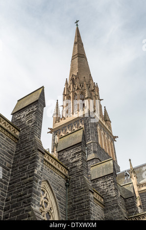 St Patrick's Cathedral, the cathedral church of the Roman Catholic Archdiocese of Melbourne in Victoria, Australia Stock Photo