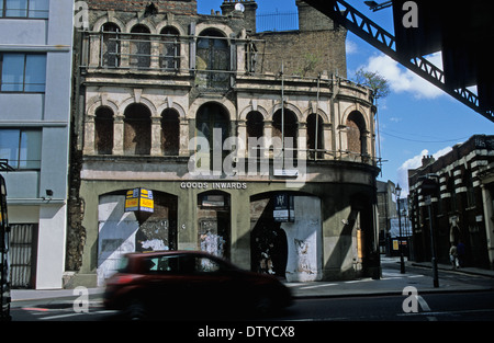 Derelict factory London England Stock Photo