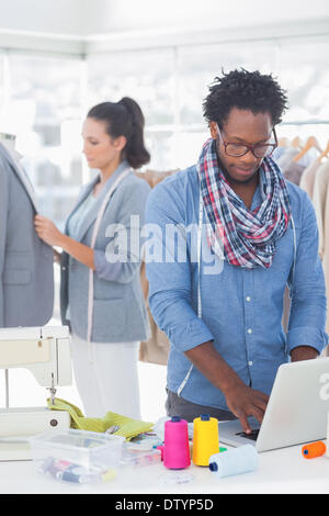 Team of creative designers working together Stock Photo