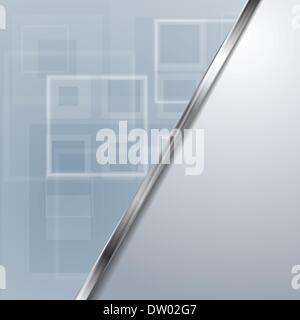 Abstract light blue geometrical background Stock Photo