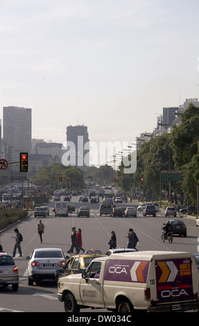 9th july avenue, buenos aires, argentine Stock Photo