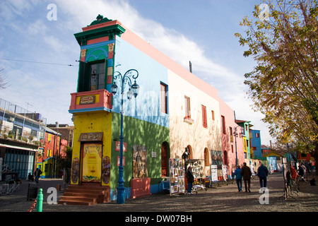 Caminito, la boca, buenos aires, argentine Stock Photo