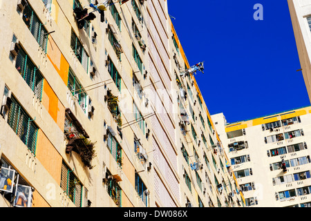 Government public house residential buildings in Hong Kong  Stock Photo