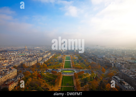 Paris View Stock Photo